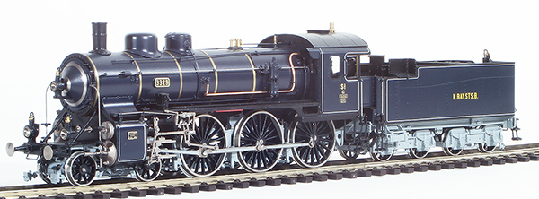 Micro Metakit 02500H - Class S3/5H Express Loco #3341, Dark Blue and Black Livery